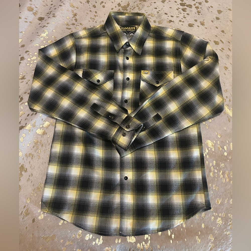 DIXXON Yellow and Black Plaid Flannel Shirt
MOONEYES